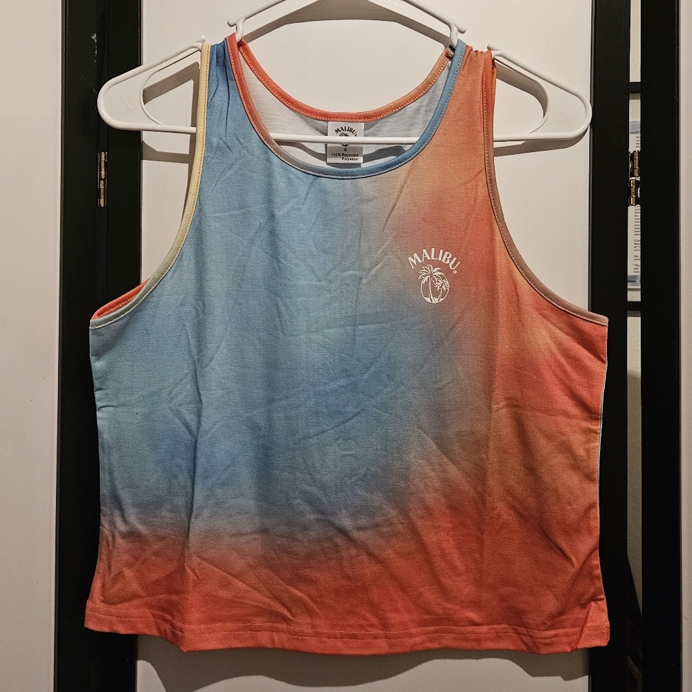 Malibu Tie Dye Crop Top